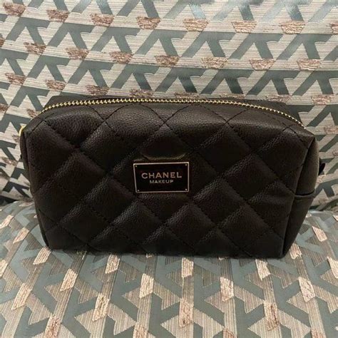 chanel beauty bags|chanel makeup bag for sale.